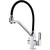 Смеситель для кухни Gappo G4318, черный/хром - фото 