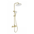 Душевая стойка с термостатом Wonzon & Woghand Solid WW-C3011-A-BG, золото брашированное - фото 