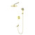 Душевая система для ванны Wonzon & Woghand Stick WW-88939017-BG, золото брашированное - фото 
