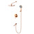 Душевая система для ванны Wonzon & Woghand Tor WW-88939073-RG, розовое золото - фото 