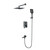 Душевая система для ванны Wonzon & Woghand Diamond WW-88939011-BGM, тёмный графит брашированный - фото 
