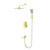 Душевая система для ванны Wonzon & Woghand Diamond WW-88939011-BG, золото брашированное - фото 