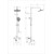 Душевая стойка с термостатом Wonzon & Woghand Inn WW-B3047-A1-CR - фото 2