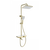 Душевая стойка с термостатом Wonzon & Woghand WW-B3099-A-BG, золото брашированное - фото 