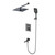 Душевая система для ванны с термостатом Wonzon & Woghand WW-88929003-BGM, тёмный графит брашированный - фото 