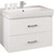 Тумба подвесная с раковиной Акватон Америна 70 см 1A1376K1AM010, белый - фото 