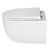 Унитаз подвесной безободковый Azario Serenata AZ-5101T-WHT с тонким быстросъемным сиденьем микролифт (Система смыва торнадо) - фото 2