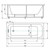 Ванна акриловая Azario Bella 140x70 см AV.0020140 - фото 9