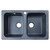 Кухонная мойка Azario Alba CS00105217, чёрный - фото 