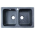 Кухонная мойка Azario Alba CS00105217, чёрный - фото 