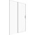 Душевая дверь Allen Brau Priority 120 см 3.31008.BA, серебро браш/прозрачное - фото 