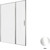 Душевая дверь Allen Brau Priority 160 см 3.31037.00 (стекло 8 мм) хром/прозрачное - фото 14