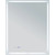 Зеркало Aquanet Оптима 60 см 00288963 LED - фото 