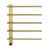 Полотенцесушитель электрический Wonzon & Woghand Nürnberg П5 520x627 мм WW-AL345-BG, золото - фото 2