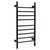 Полотенцесушитель электрический Wonzon & Woghand Bonn П9 418x900 мм WW-AL409-MB, чёрный - фото 