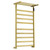 Полотенцесушитель электрический Wonzon & Woghand Frankfurt с полкой П10 450x900 мм WW-1029-BG, золото - фото 