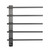 Полотенцесушитель электрический Wonzon & Woghand Nürnberg П5 520x627 мм WW-AL345-GM, темный графит - фото 2