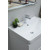 Тумба напольная с раковиной Aquanet Вега 70 см 00344122 (2 ящика) белый глянец - фото 12