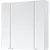 Зеркало-шкаф Aquanet Алвита new 90 см 00303897, белый матовый - фото 3