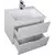 Тумба подвесная с раковиной Aquanet Алвита 70 см 00184302, белый - фото 5