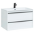 Тумба подвесная с раковиной Aquanet Lino 80 см 00253903, белый матовый - фото 3