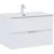 Тумба подвесная с раковиной Aquanet Алвита New 80 см 00277514, белый матовый - фото 