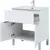 Тумба напольная с раковиной Aquanet Алвита New 70 см 00303901, белый матовый - фото 8