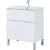 Тумба напольная с раковиной Aquanet Алвита New 70 см 00303901, белый матовый - фото 9