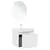 Тумба подвесная с раковиной Aquanet Агата 60 см 00345480, белый сатин - фото 5
