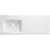 Тумба подвесная с раковиной-столешницей Aquanet Токио 130 см 00236917 L, белый - фото 10