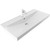 Тумба подвесная с раковиной Aquanet Милан 100 см 00336370, белый глянец - фото 2