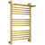 Полотенцесушитель водяной Сунержа Богема+ с полкой П14 500x860 мм 03-0223-8050, золото - фото 