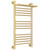 Полотенцесушитель водяной Сунержа Богема+ с полкой П14 400x860 мм 022-0223-8040, шампань матовый - фото 