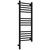 Полотенцесушитель электрический Сунержа Богема 3.1 П14 300x920 мм (прямая перемычка) 31-6004-8030 L, чёрный матовый - фото 