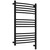 Полотенцесушитель электрический Сунержа Богема 3.1 П14 500x920 мм (выгнутая перемычка) 31-6003-8050 R, чёрный матовый - фото 