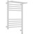 Полотенцесушитель электрический Сунержа Богема 3.1 с полкой П10 400x720 мм 30-6007-6040 R, белый матовый - фото 