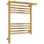 Полотенцесушитель электрический Сунержа Богема 3.1 с полкой П10 500x720 мм 03-6006-6050 L, золото - фото 