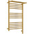 Полотенцесушитель электрический Сунержа Богема 3.1 с полкой П14 500x920 мм 03-6007-8050 R, золото - фото 