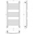 Полотенцесушитель водяной Сунержа Богема+ П14 400x860 мм (выгнутая перемычка) 071-0221-8040, сатин - фото 3