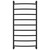 Полотенцесушитель водяной Сунержа Галант+ П9 600x1260 мм 31-0200-1260, чёрный матовый - фото 2
