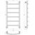 Полотенцесушитель водяной Сунержа Галант+ П6 400x860 мм 071-0200-8040, сатин - фото 3
