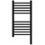 Полотенцесушитель электрический Сунержа Богема 3.1 П11 300x720 мм (прямая перемычка) 31-6005-6030 R, чёрный матовый - фото 2