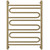 Полотенцесушитель водяной Сунержа Элегия+ П11 600x860 мм 032-0205-8060, золото матовое - фото 2