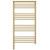 Полотенцесушитель электрический Сунержа Богема 3.1 с полкой П16 500x1120 мм 022-6006-1050 L, шампань матовый - фото 2