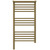 Полотенцесушитель электрический Сунержа Богема 3.1 с полкой П14 400x920 мм 032-6006-8040 L, золото матовое - фото 2