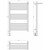 Полотенцесушитель электрический Сунержа Богема 3.1 с полкой П14 500x920 мм 30-6006-8050 L, белый матовый - фото 4