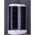 Душевая кабина Loranto 120х80 см CS-66120-20 R G, чёрный/прозрачное - фото 2