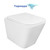 Унитаз подвесной безободковый Azario PRO PRO-0002 с тонкой крышкой микролифт - фото 