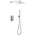 Душевая система для душа с термостатом Abber Daheim AF8251SP (со скрытой частью) сатин - фото 