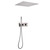 Душевая система для душа с термостатом Abber Daheim AF8255SP (со скрытой частью) сатин - фото 